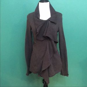 Free People Ebb and Flow Sweatshirt Jacket